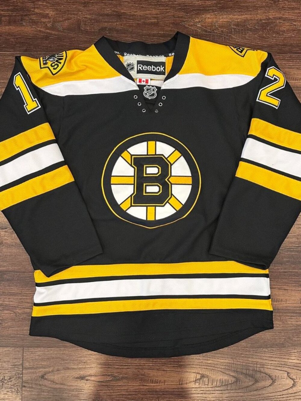 Reebok Boston Bruins Jerome Iginla 12 Jersey Size 50 NHL Hockey